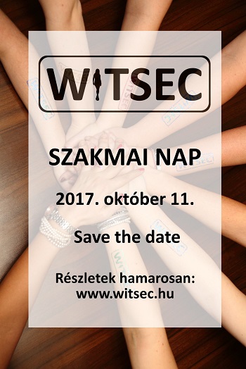 WITSEC 2017.10.11. Save the date