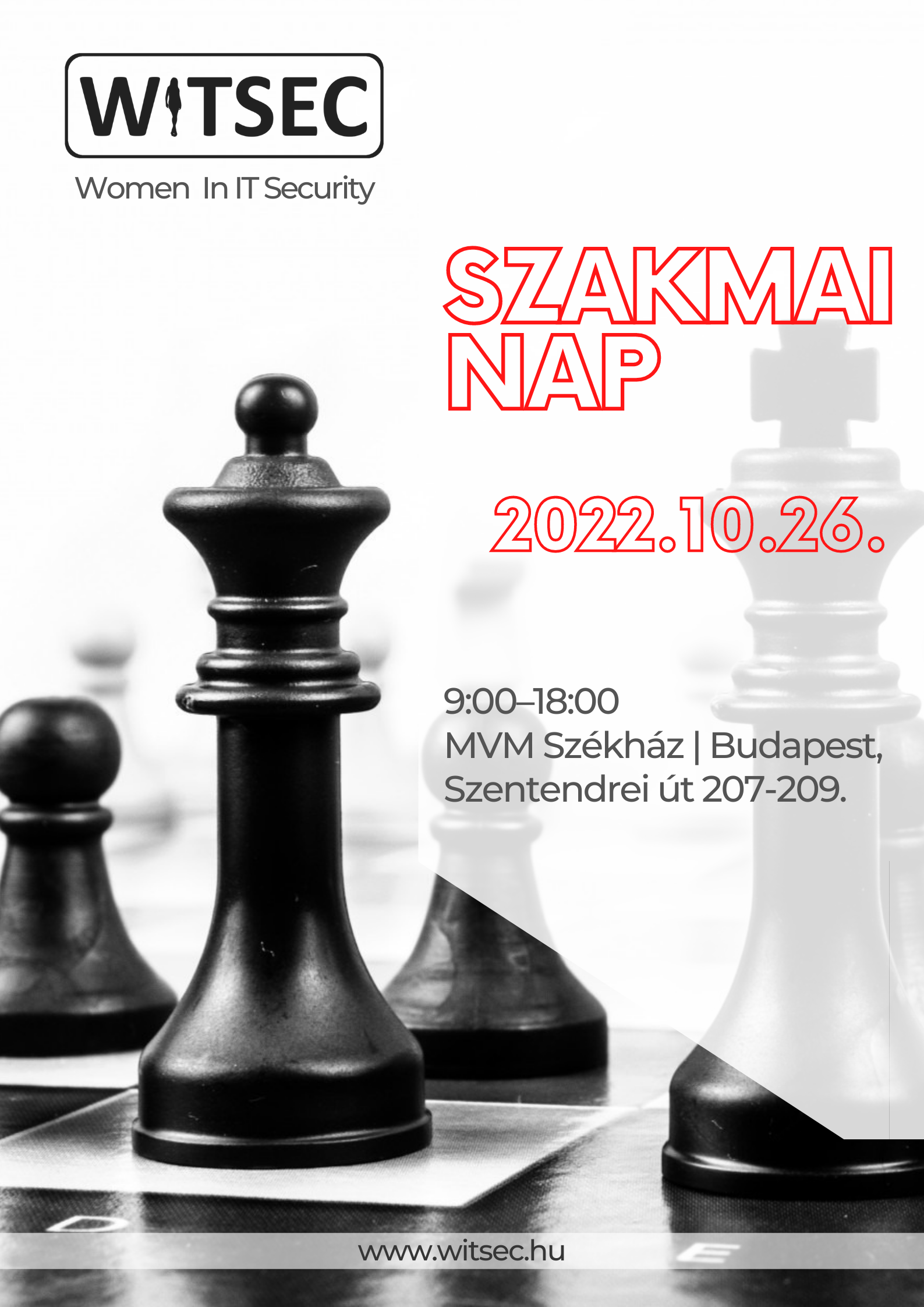 WITSEC 2022 szakmai nap plakát